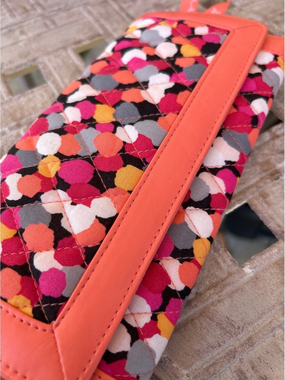 Vera Bradley Pixie Confetti Trifold Wallet